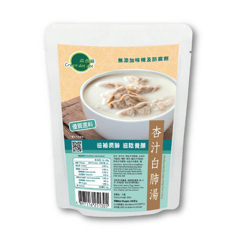 點點綠 杏汁白肺湯 (350克)