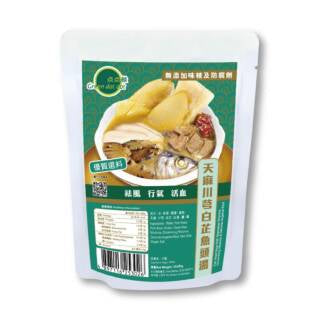 點點綠 天麻川芎白芷魚頭湯 (350克)