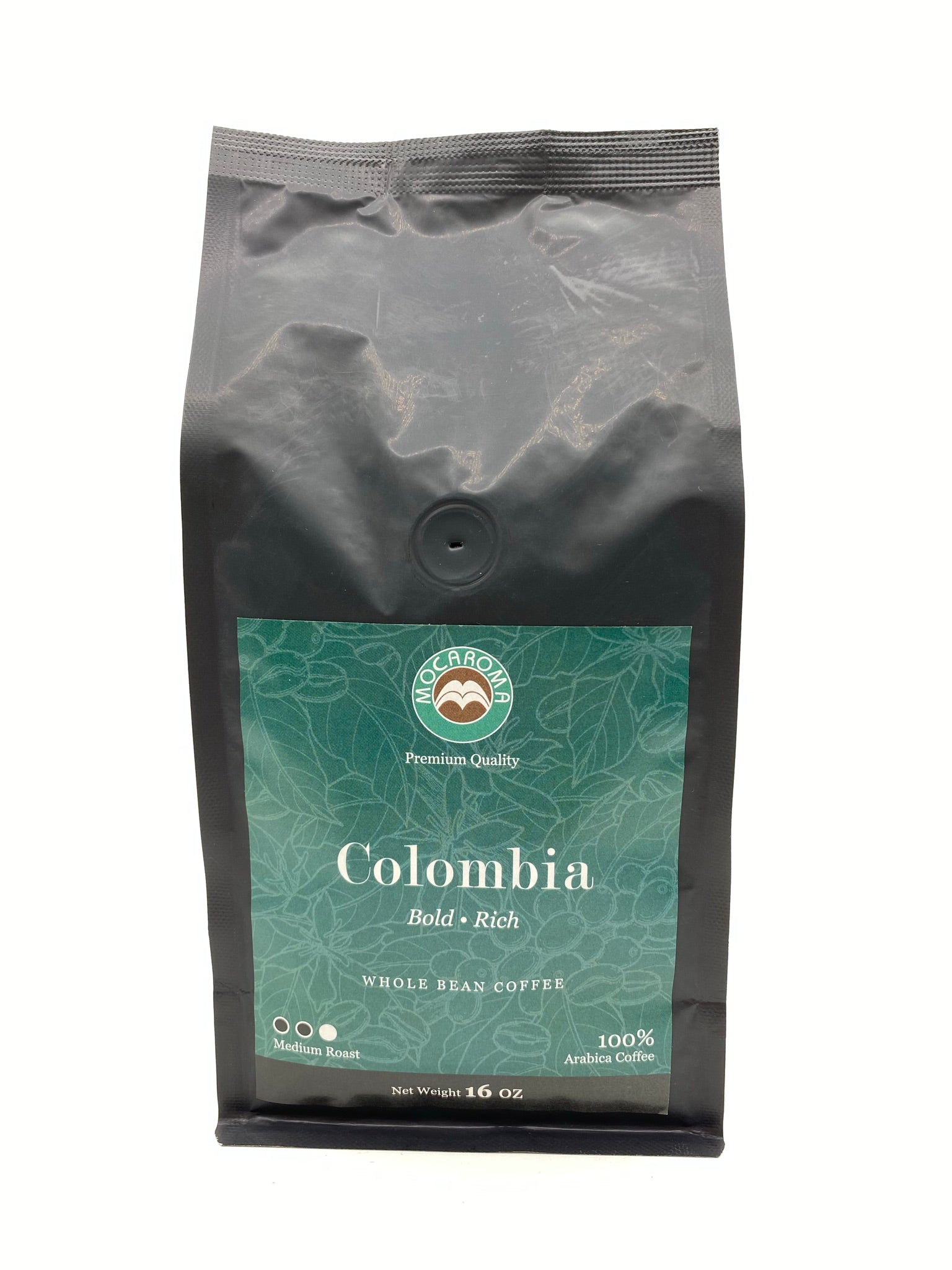 Colombia Coffee (Whole Bean) 1 lb/16oz