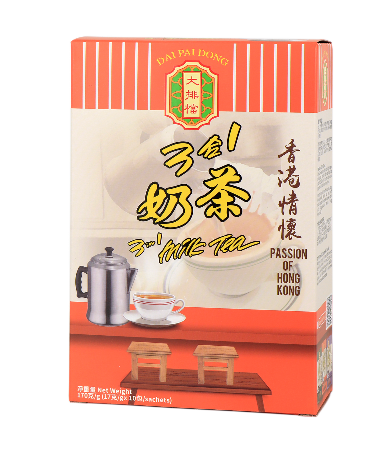 DPD 3 in 1 Milk Tea (10's) 大排檔3合1奶茶 (10片裝)