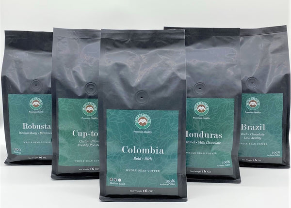 Honduras Coffee (Whole Bean) 1 lb/16oz
